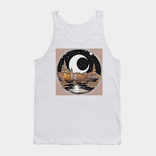 watercolor  city  important T-Shirt Tank Top